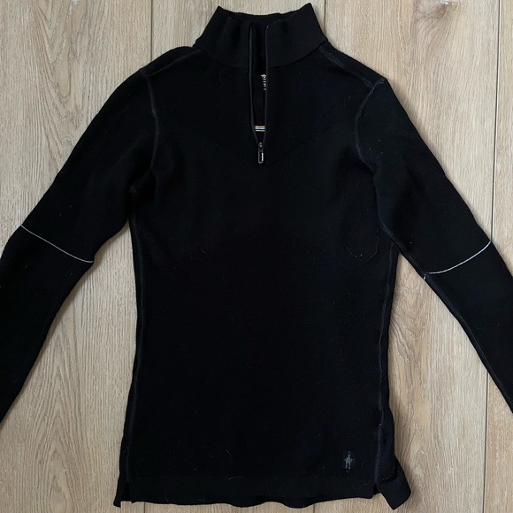 Smartwool® | Women's Intraknit™ Thermal Max Merino Base Layer 1/4 Zip - Picture 8 of 8